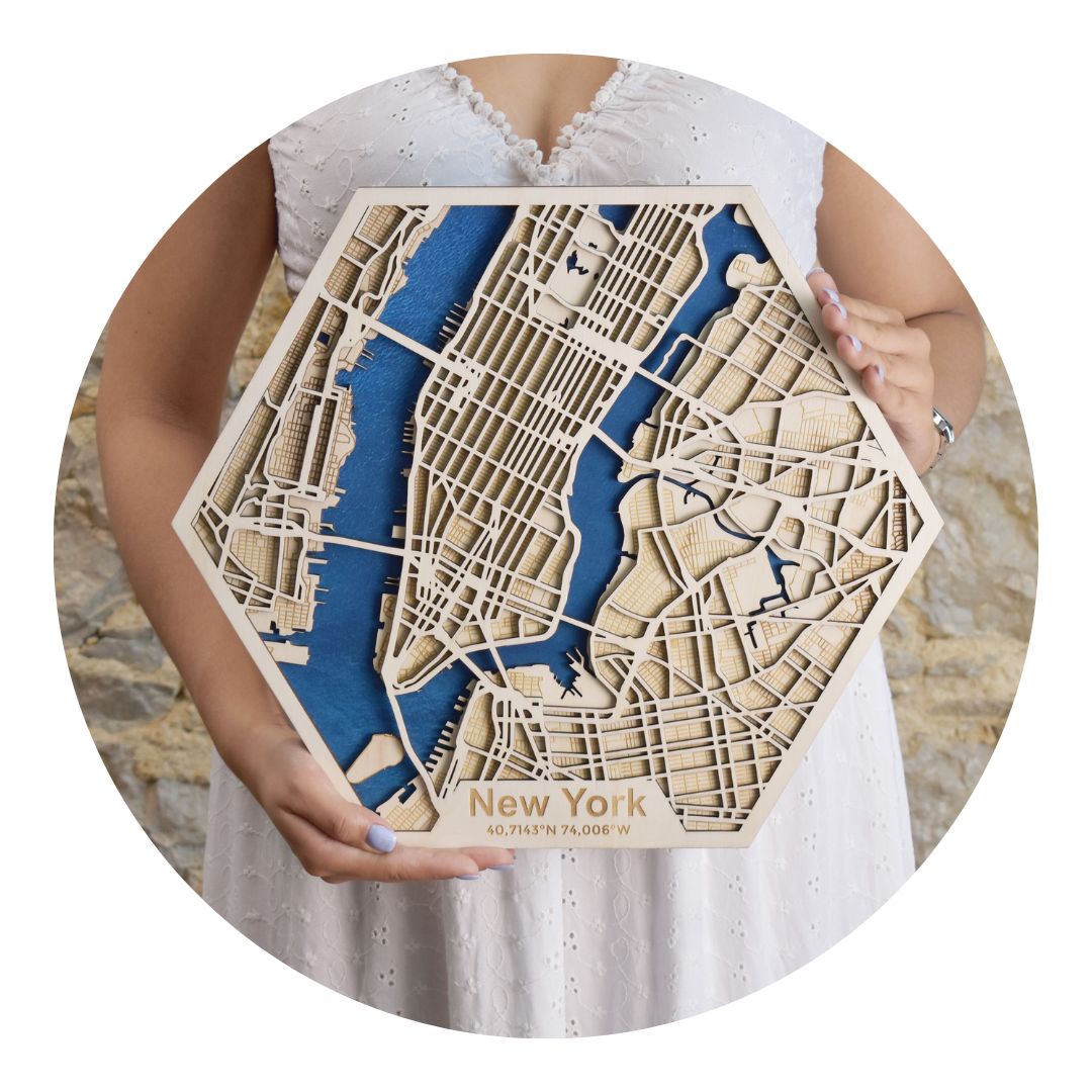 2D World Maps – Wood Nest