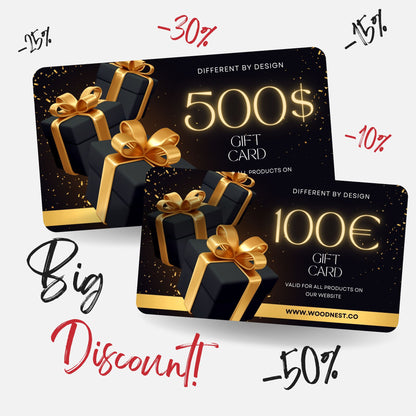 Wood Nest Gift Card