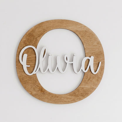 Personalised Wooden Name