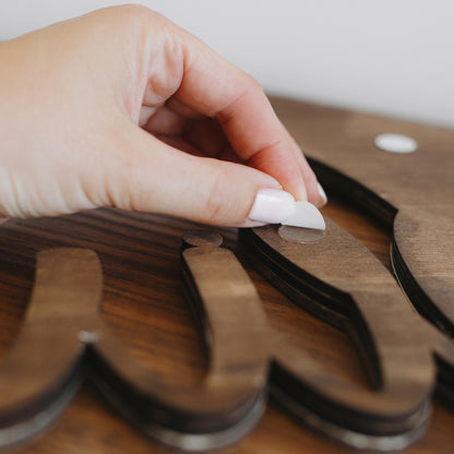 Wooden Name Letter