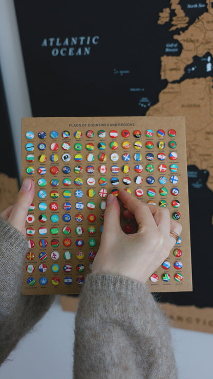 Flag Push Pins