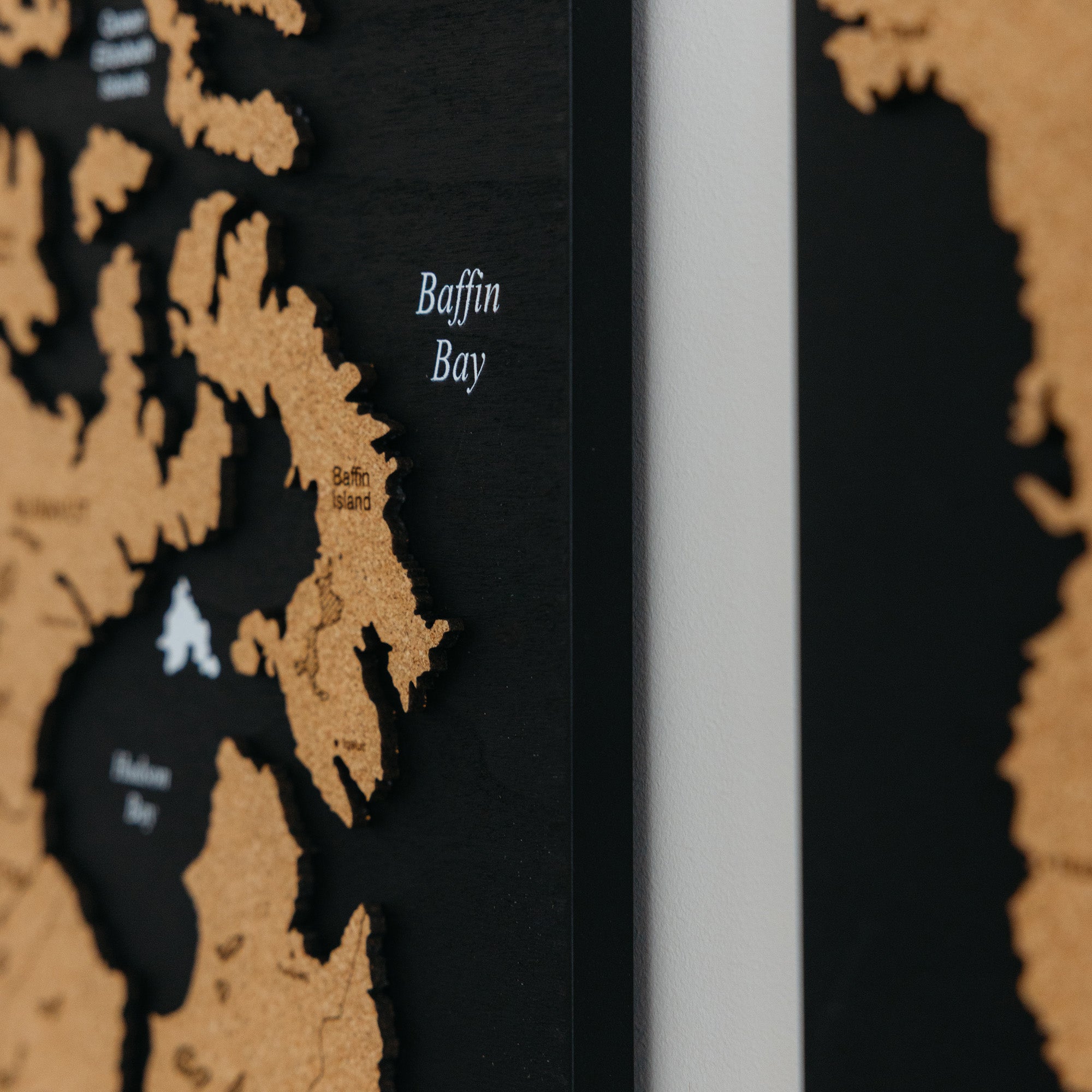 Triptych World Map